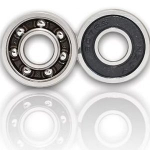 J&T Bearings - 7x19x6 Steel Engine Bearing 607-RS