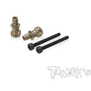 TO-240-F8 Hard Coated 7075-T6 Alum. Front Shock Standoffs (Sparko F8) 2pcs