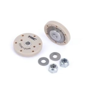 TRC Valve shock pistons 8x1.3 + 2x1.1 Conical (O.D. 15.90mm/I.D. 2.6mm/H. 2.5mm)
