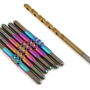 J&T Bearing Co. Associated B84 Titanium "Milled" XD Turnbuckle Kit (Oil)