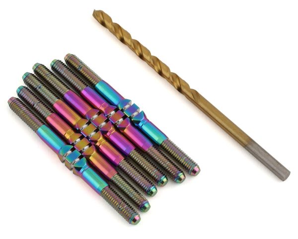 J&T Bearing Co. Associated B84 Titanium "Milled" XD Turnbuckle Kit (Oil)