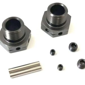 Kyosho Inferno MP9-MP10 MP11 Wide Wheel Hub (2) Gun Metal