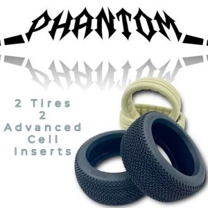 Pro Motion - Phantom 8th Scale Buggy Tyres T1 Compound - 1pr
