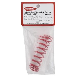 Kyosho Big Shock Springs M 9.5x1.5 L=85mm Red (2)