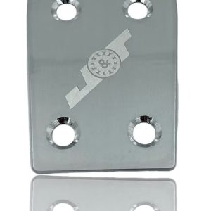 J&T AE RC8B4/RC8B4.1 Stainless Skid Plate Rear