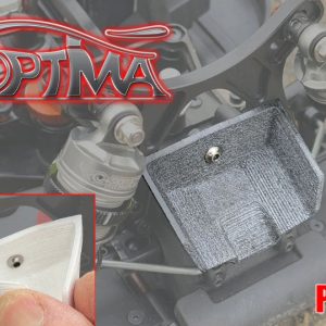 6MIK Optima 1/8 Buggy front wing - RED