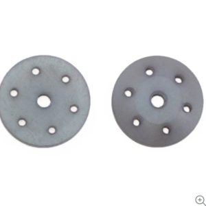 16mm Conical Shock Pistons Grey (6x1.4mm) (2pcs)