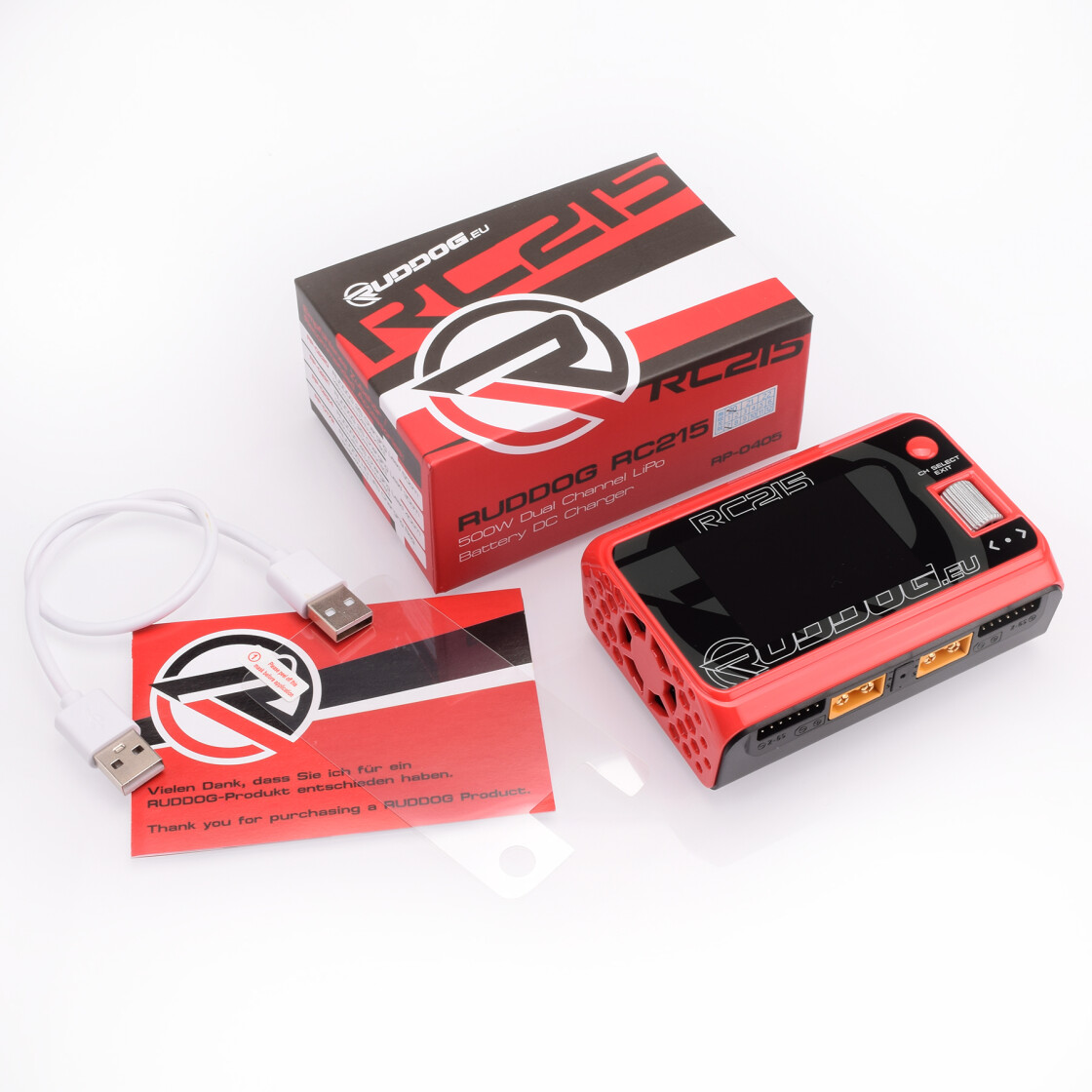 Ruddog RC215 500W Dual Channel Lipo Battery DC Charger - Image 4