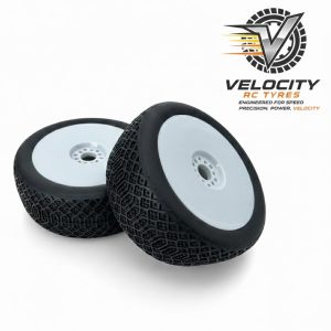 Velocity 1/8 Buggy Tyres - Ground-Lock - Ready to Glue - SS